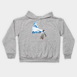 Run Penguin Run Kids Hoodie